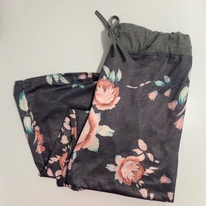 Floral Print Lounge Pants